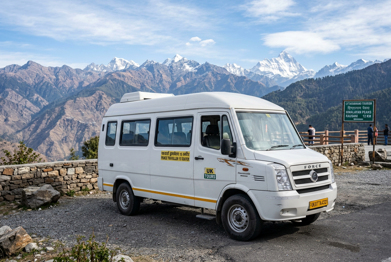 15-Seater Tempo Traveller
