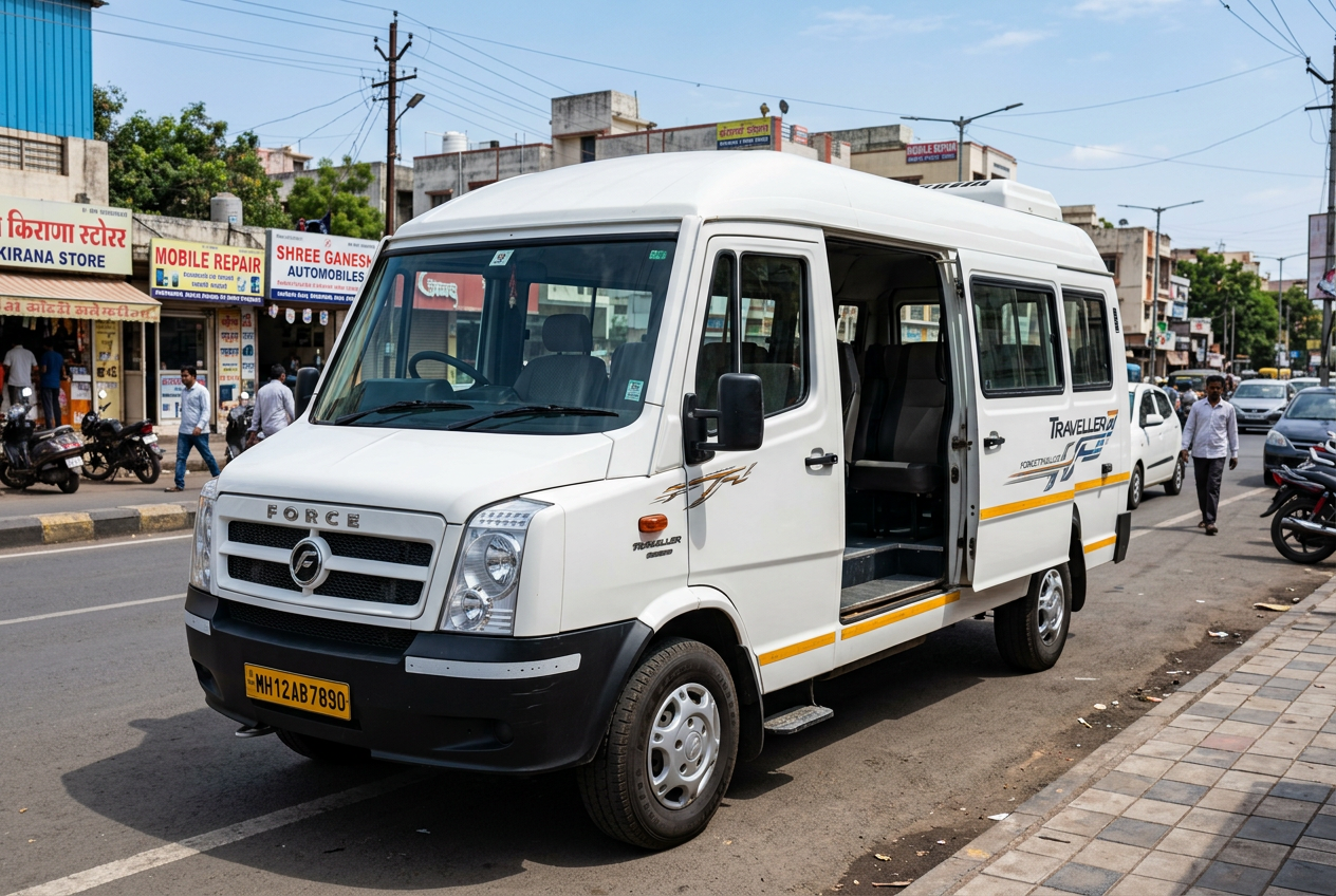 9-Seater Tempo Traveller